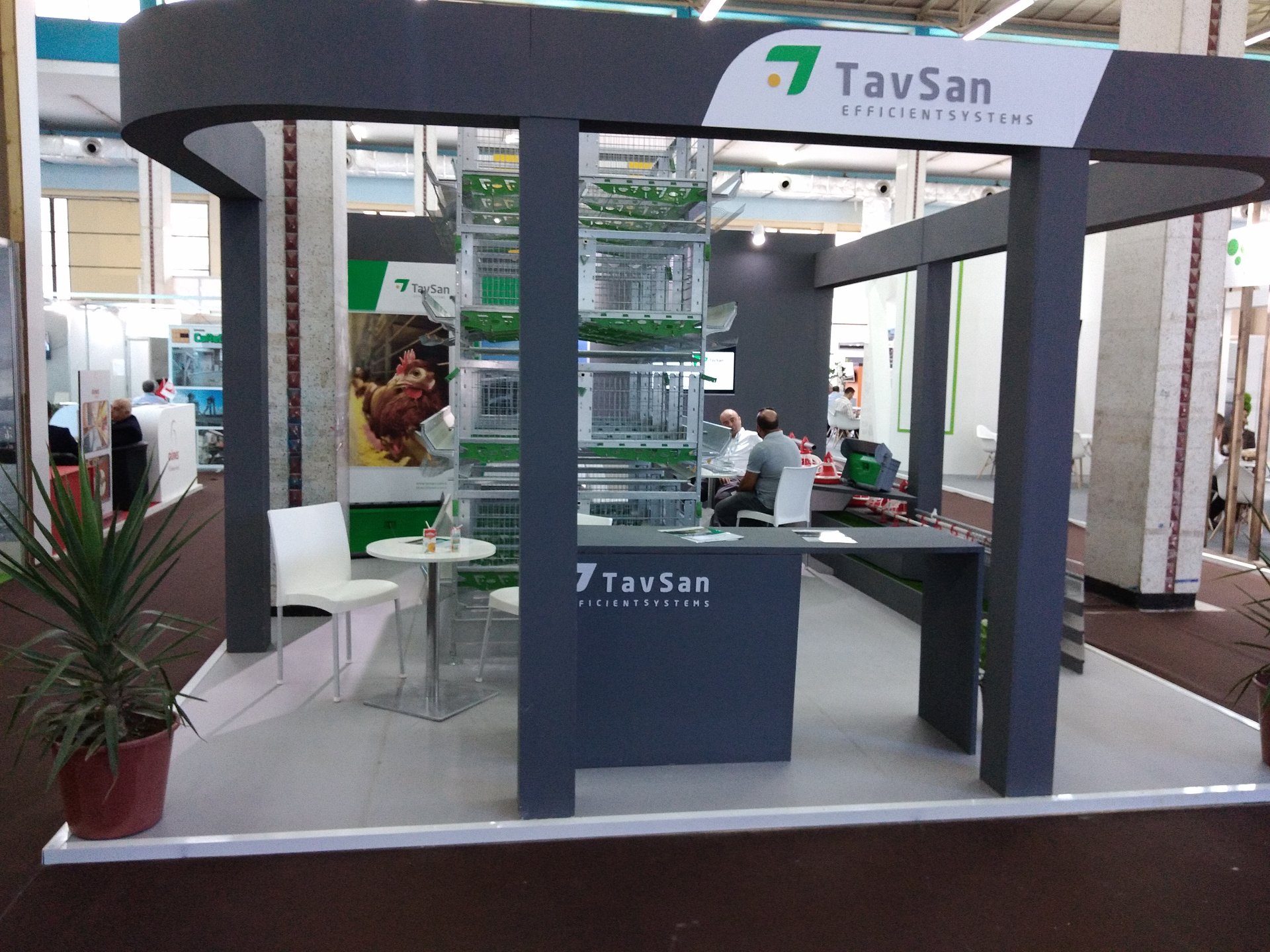 Stand entreprise TAVSAN au SIPSA