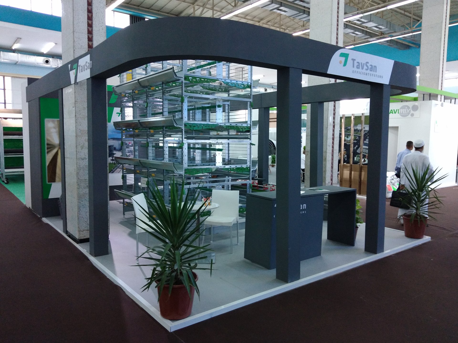 Stand entreprise TAVSAN au SIPSA
