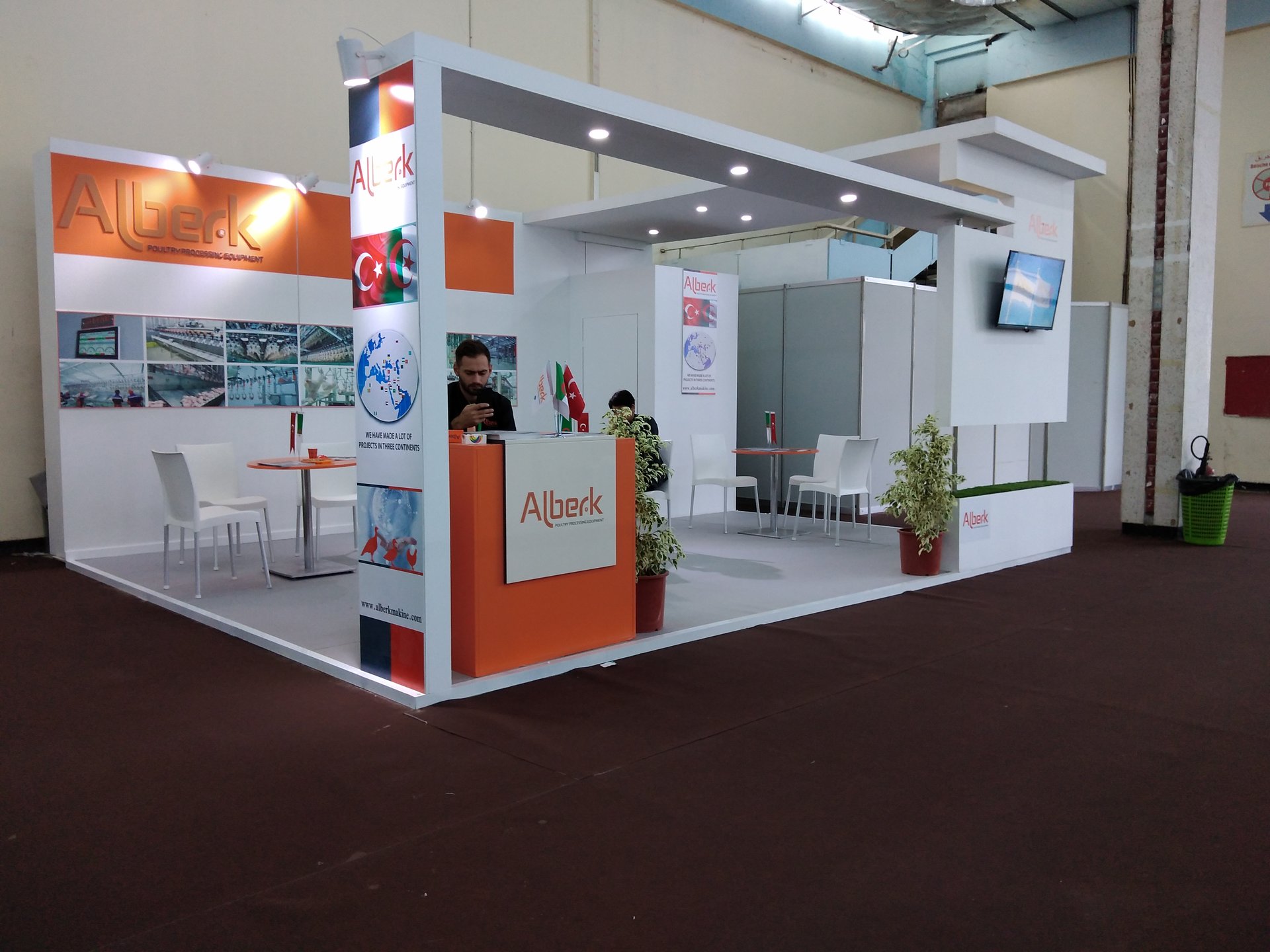 Stand entreprise ALBERK